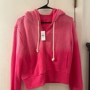 Pink Ombre Hoodie